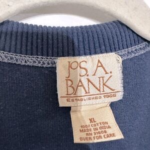 Jos A Bank XL blue half zip
